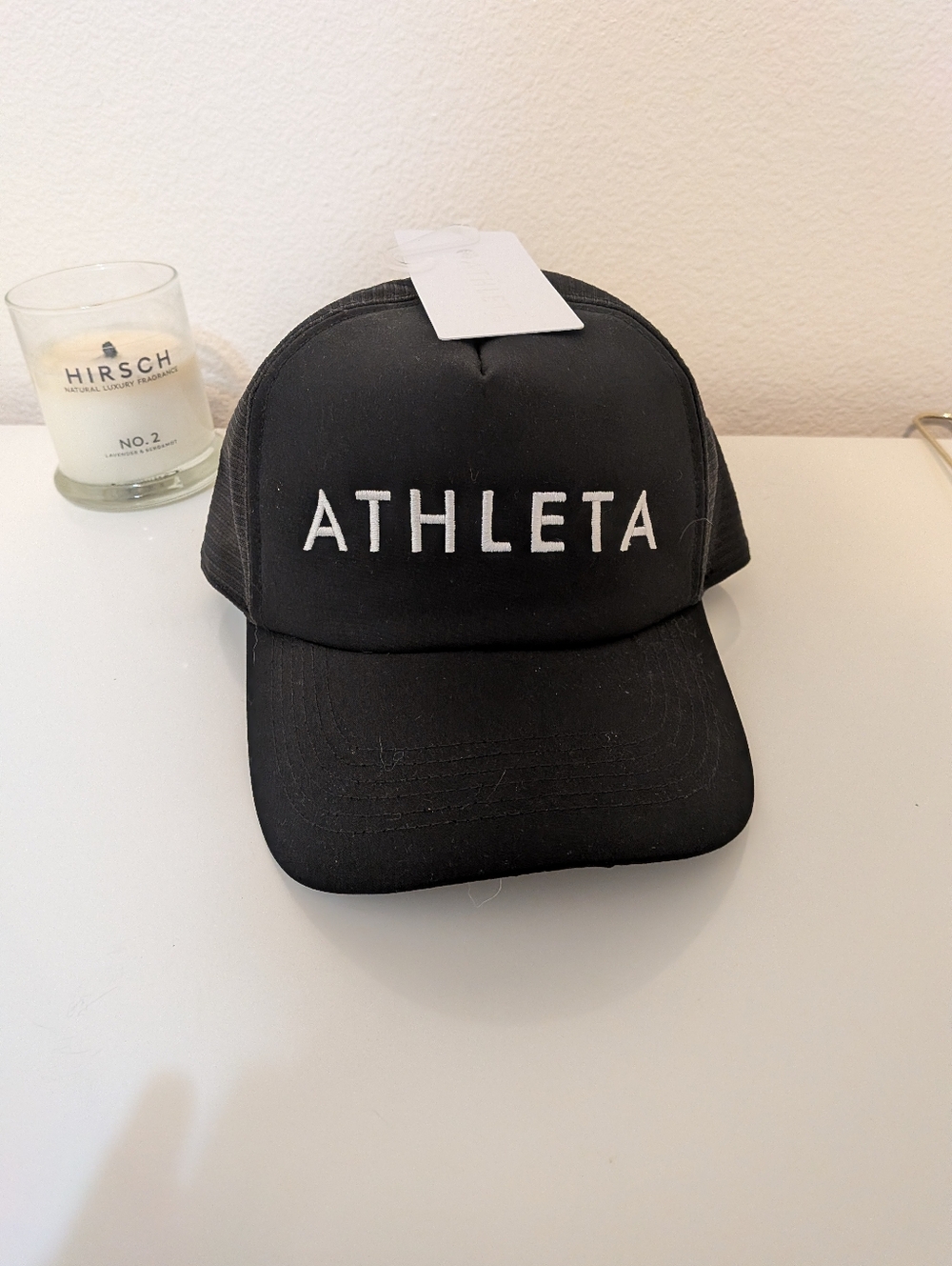 Athleta Black Hat NWT